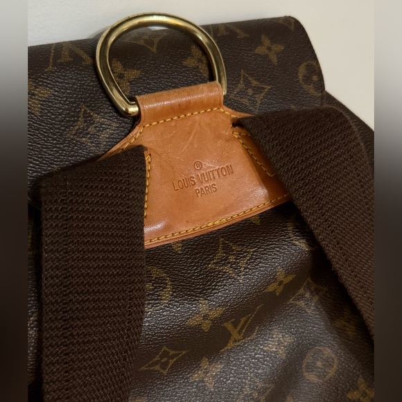 VINTAGE Louis Vuitton Montsouris MM - Picture 6 of 16